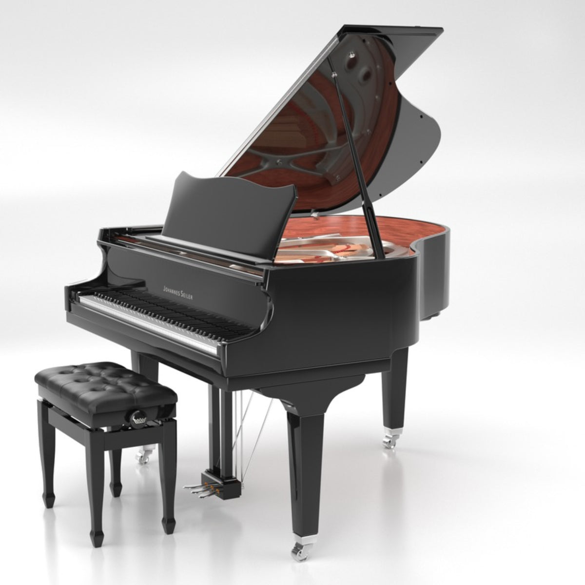 Đàn Grand Piano Seiler GS150 Nickel