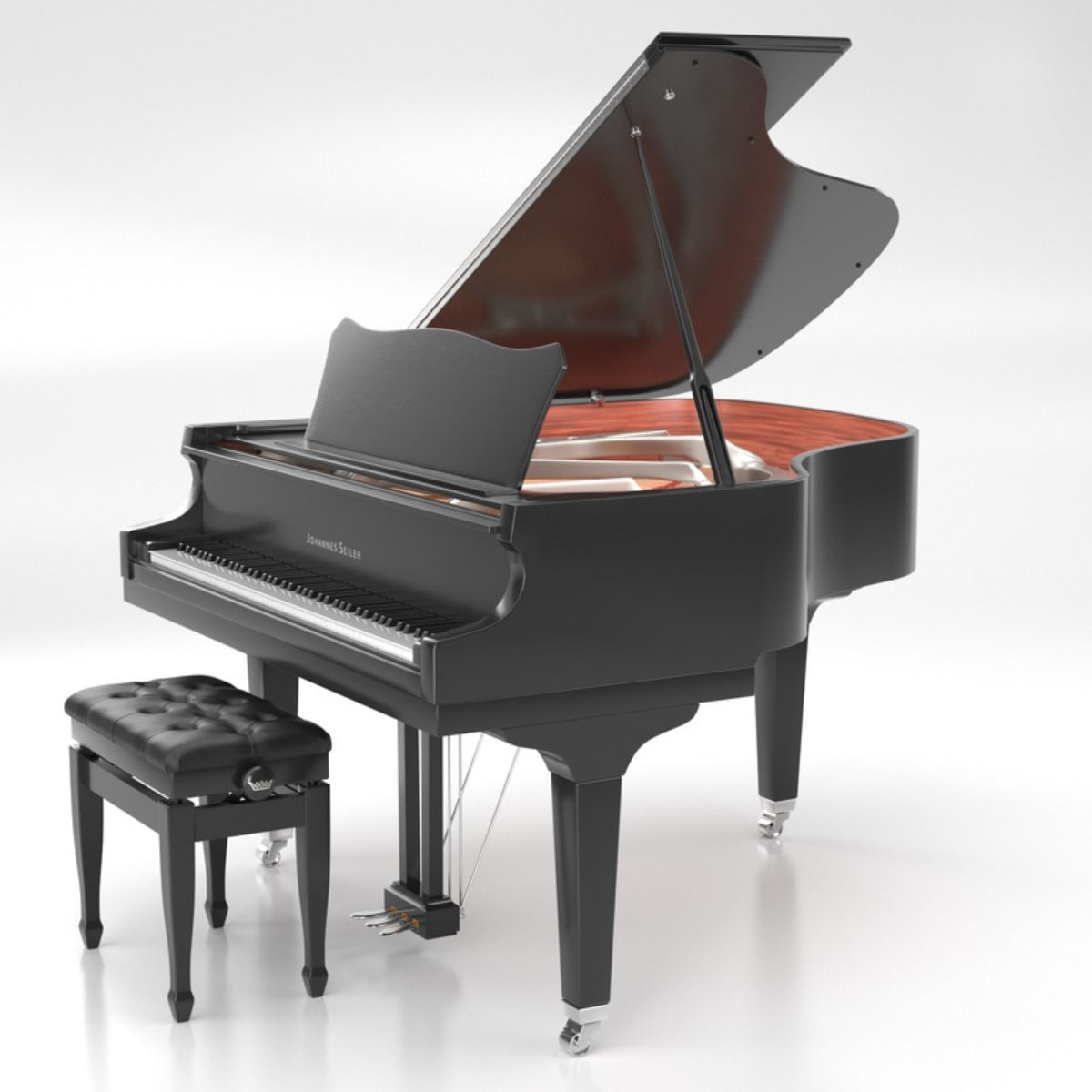 Đàn Grand Piano Seiler GS160 Nickel