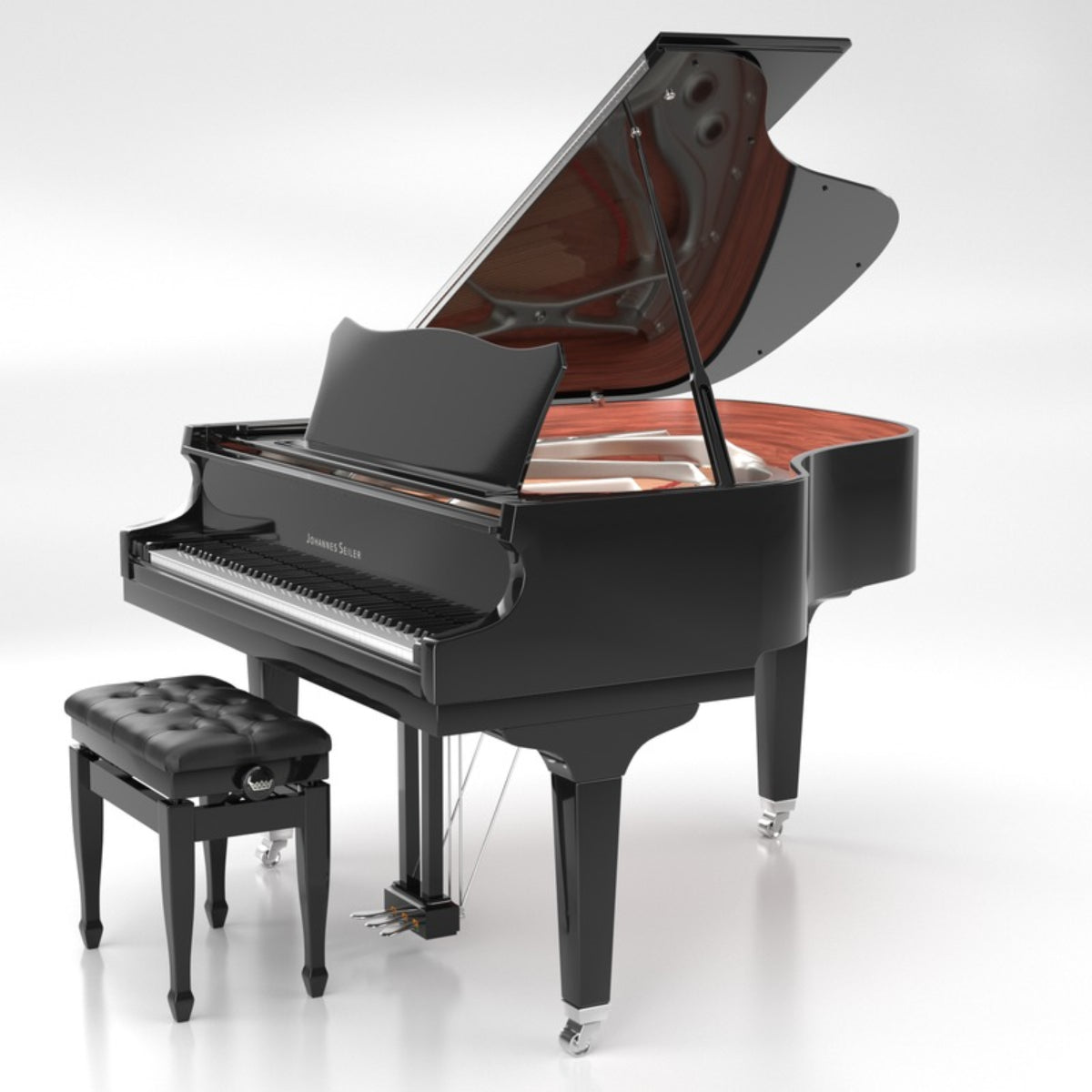 Đàn Grand Piano Seiler GS160 Nickel