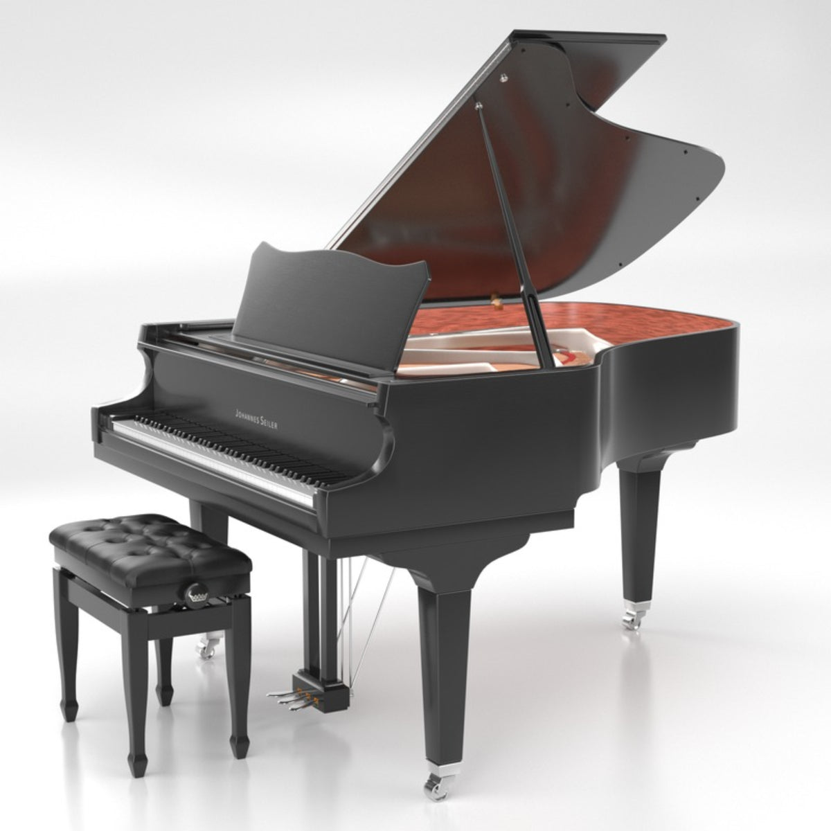 Đàn Grand Piano Seiler GS175 Nickel