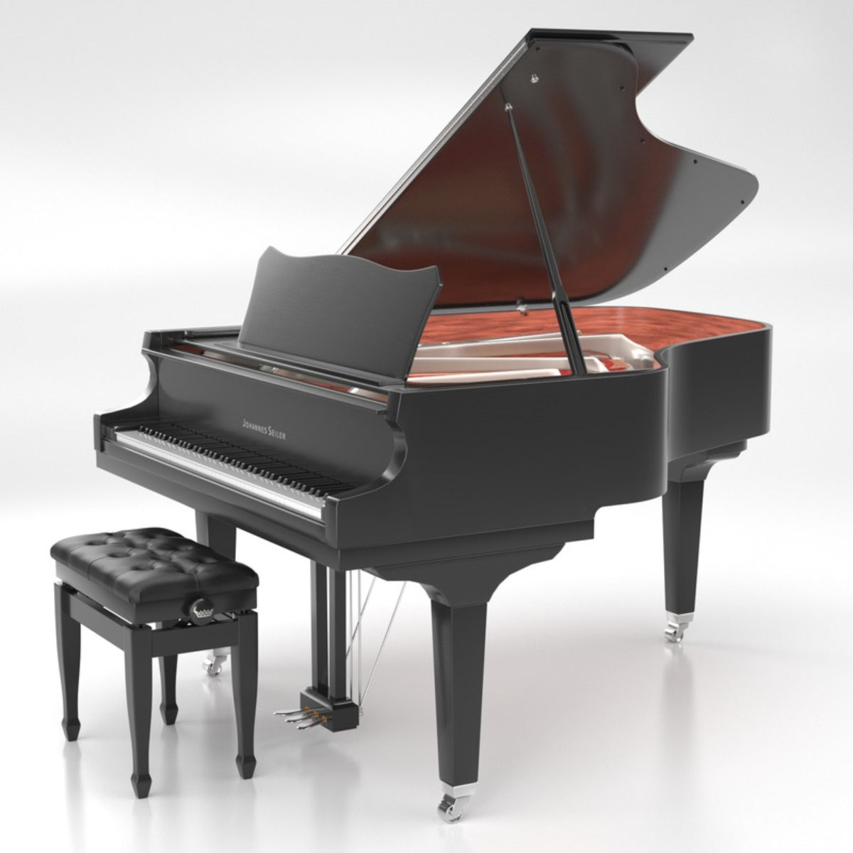 Đàn Grand Piano Seiler GS186 Nickel