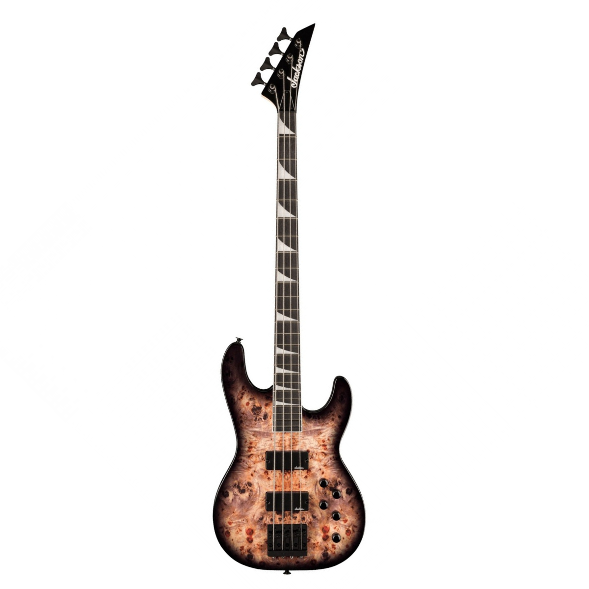 Đàn Guiar Bass Jackson JS Series Concert Bass CB JS3P, Black Burst Burl