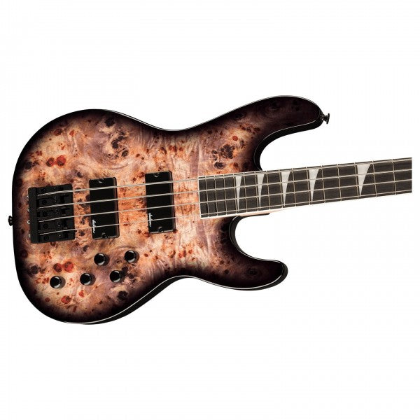 Đàn Guiar Bass Jackson JS Series Concert Bass CB JS3P, Black Burst Burl