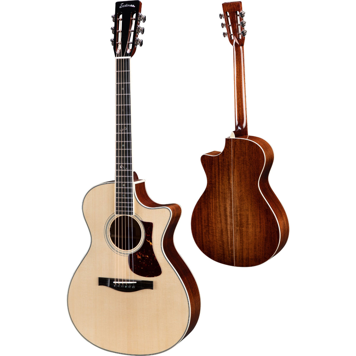 Đàn Guitar Acoustic Eastman AC Series AC308CE, Natural - Tân Nhạc Cụ