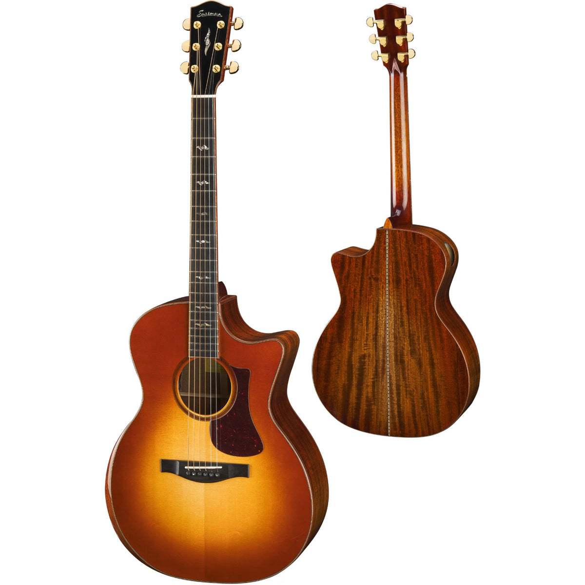 Đàn Guitar Acoustic Eastman AC Series AC522CE, Goldburst - Tân Nhạc Cụ