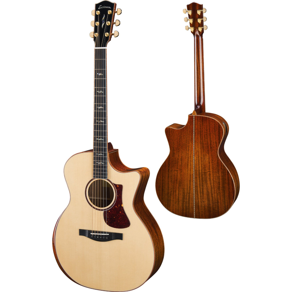 Đàn Guitar Acoustic Eastman AC Series AC522CE, Natural - Tân Nhạc Cụ