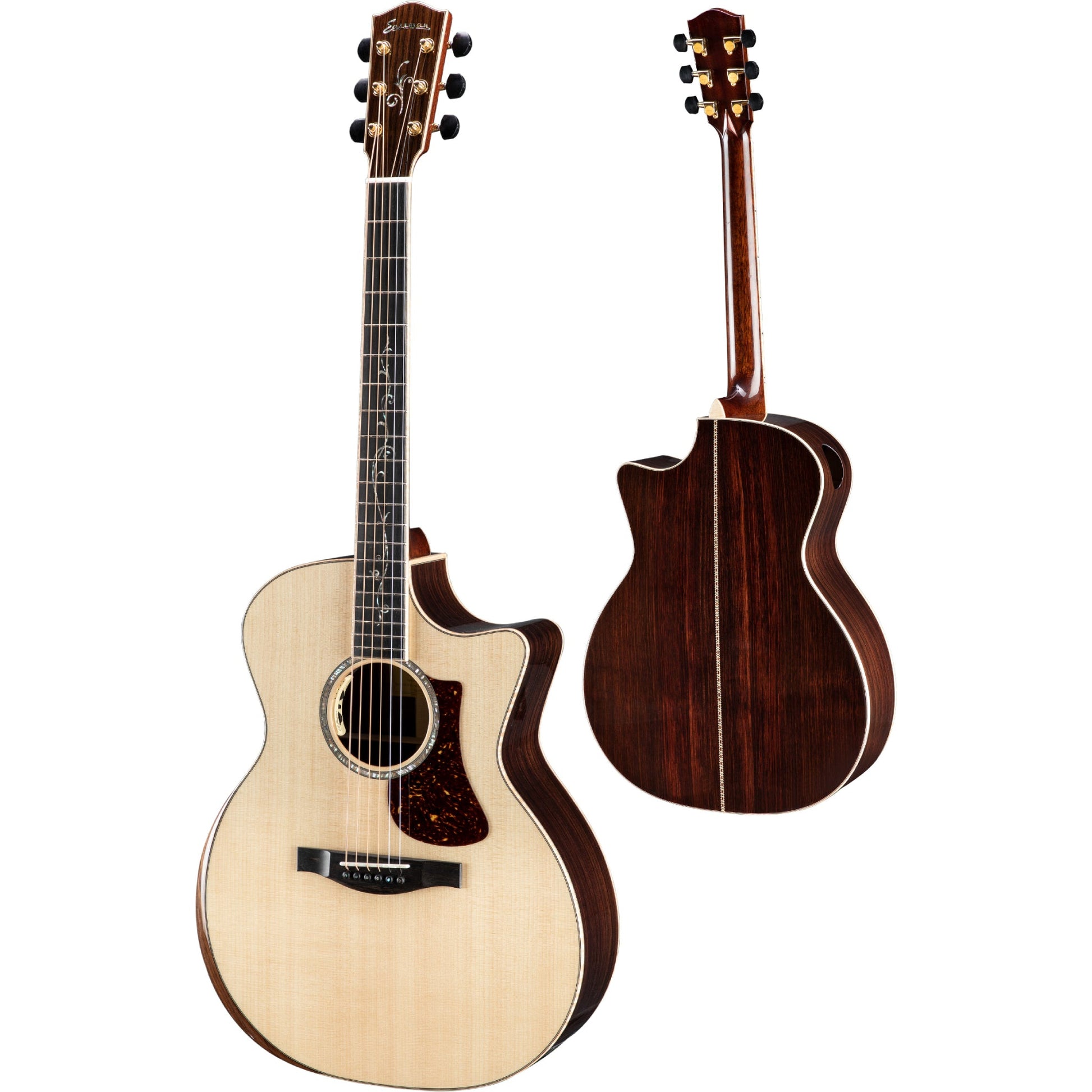 Đàn Guitar Acoustic Eastman AC Series AC822CE, Natural  - Tân Nhạc Cụ