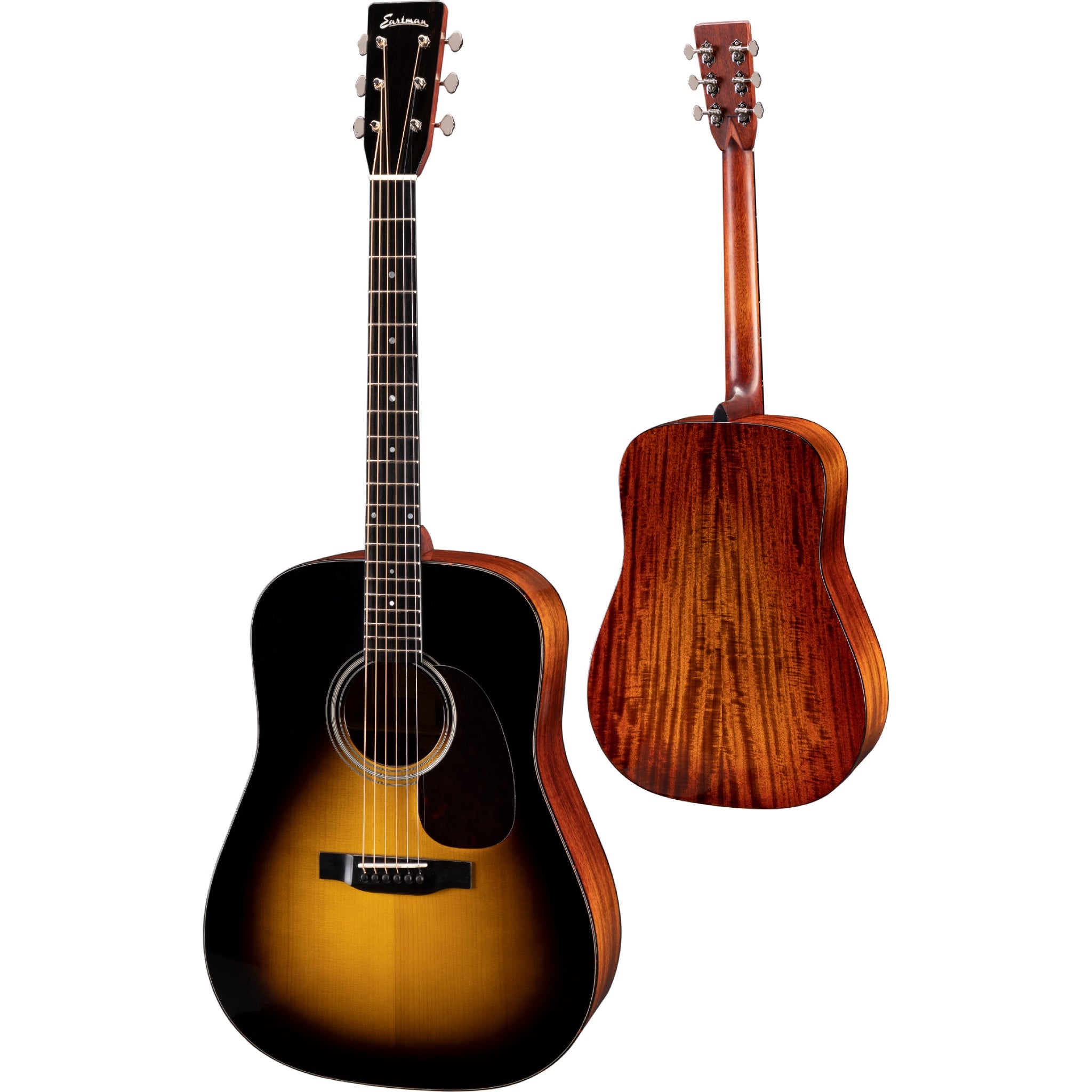 Đàn Guitar Acoustic Eastman Traditional Series E10D, Sunburst - Tân Nhạc Cụ