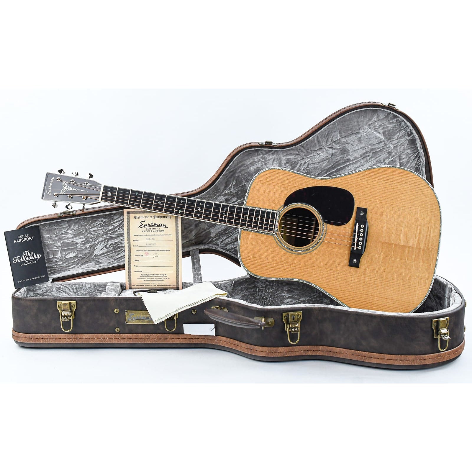 Đàn Guitar Acoustic Eastman Traditional Series E40D - Natural