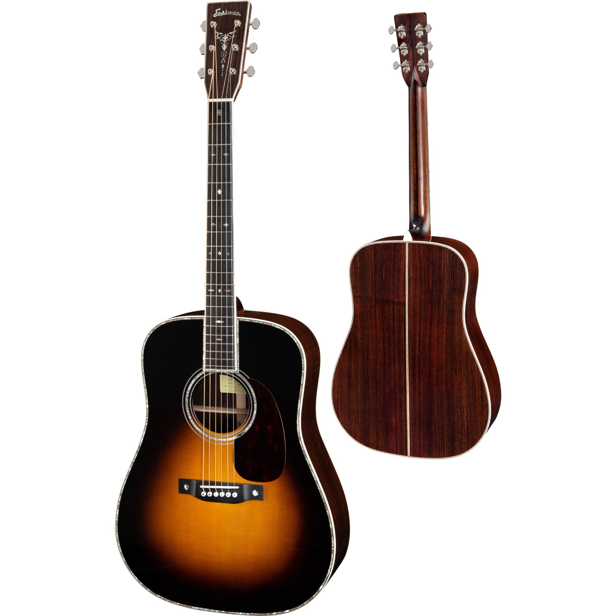 Đàn Guitar Acoustic Eastman Traditional Series E40D, Sunburst