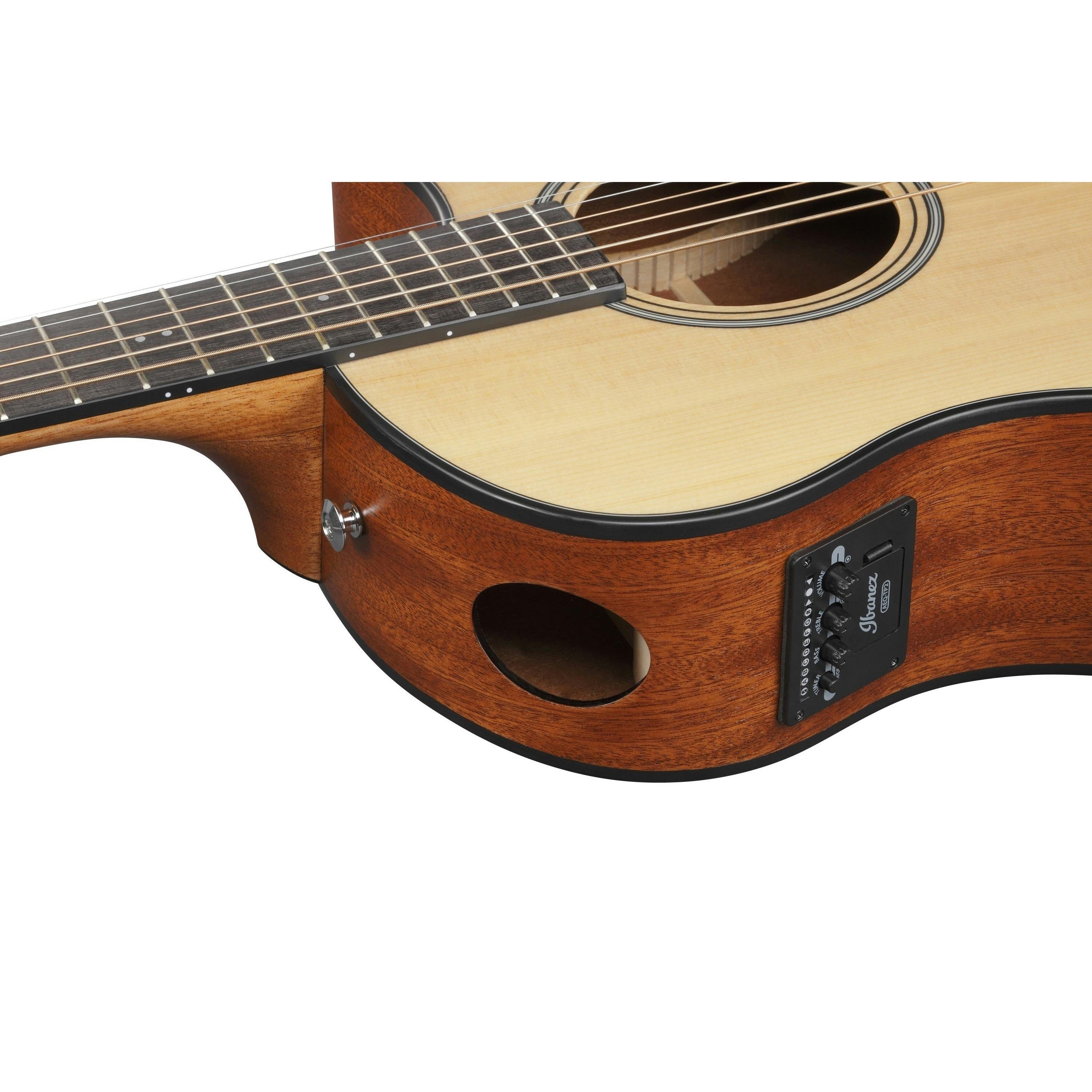 Đàn Guitar Acoustic Edvanced Acoustic Ibanez AAM50CE, Open Pore Natural