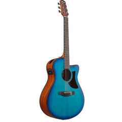 Đàn Guitar Acoustic Edvanced Acoustic Ibanez AAM50CE,  Sapphire Blue Burst