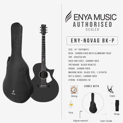 Đàn Guitar Acoustic Enya Nova G - Tân Nhạc Cụ 