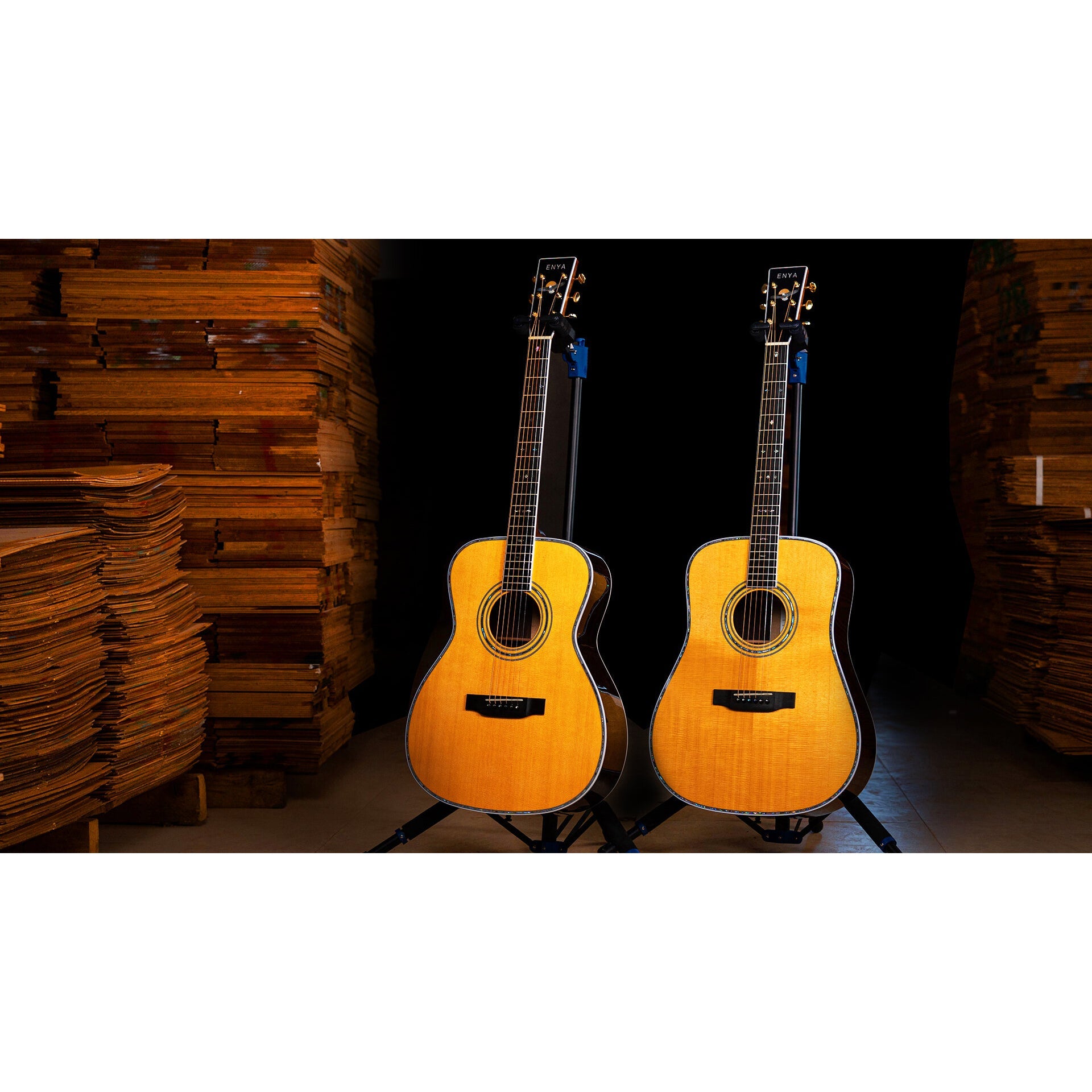 Đàn Guitar Acoustic Enya T10SD EQ - Tân Nhạc Cụ