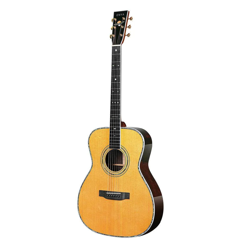 Đàn  Guitar Acoustic Enya T10S OM EQ - Tân Nhạc Cụ