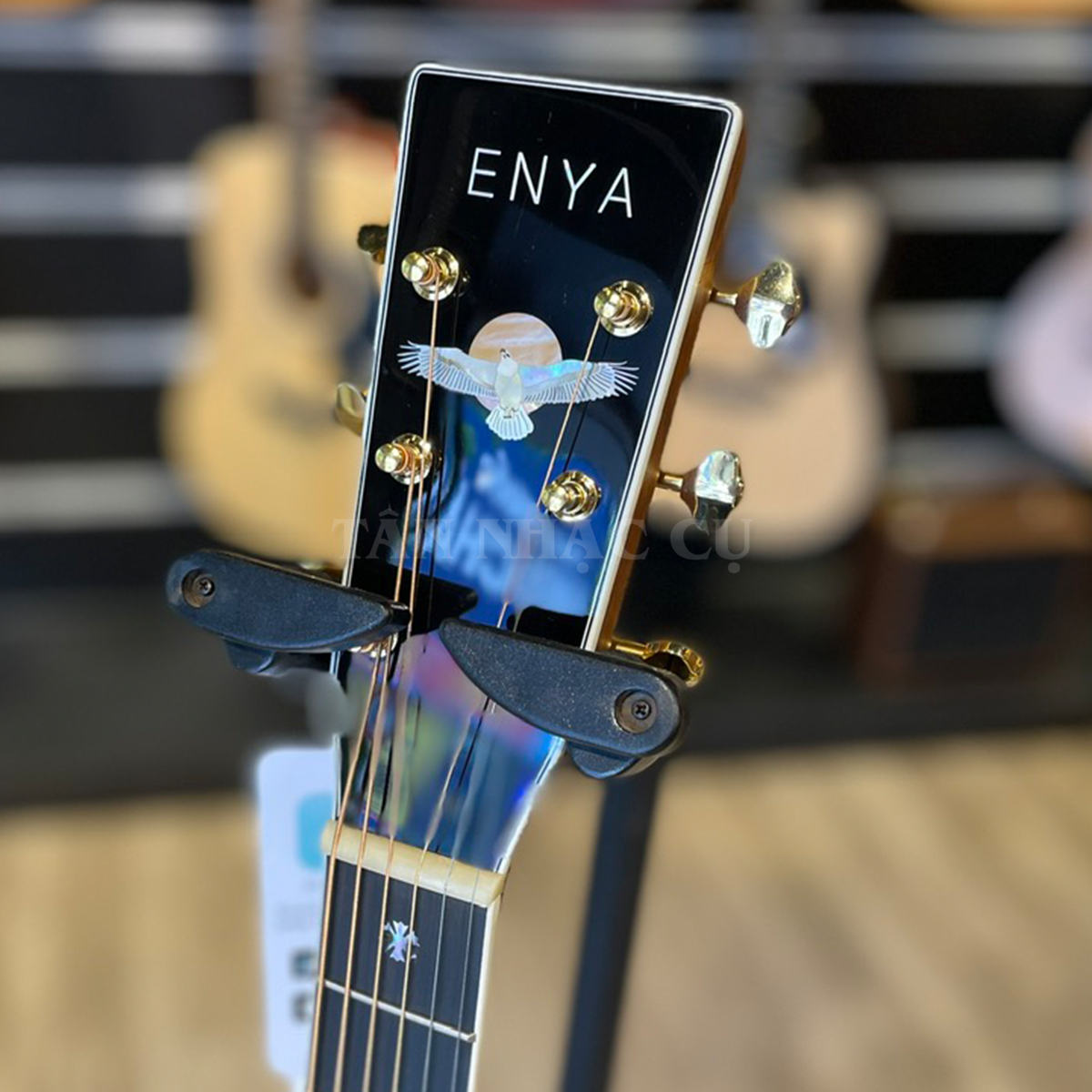 Đàn  Guitar Acoustic Enya T10S OM EQ - Tân Nhạc Cụ