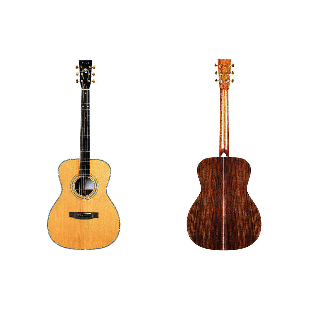 Đàn  Guitar Acoustic Enya T10S OM EQ - Tân Nhạc Cụ