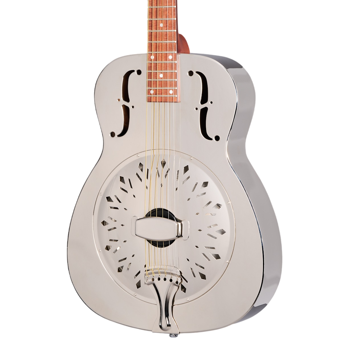 Đàn Guitar Acoustic Epiphone Dobro Hound Dog M-14 Metalbody (Round Neck) Nickel