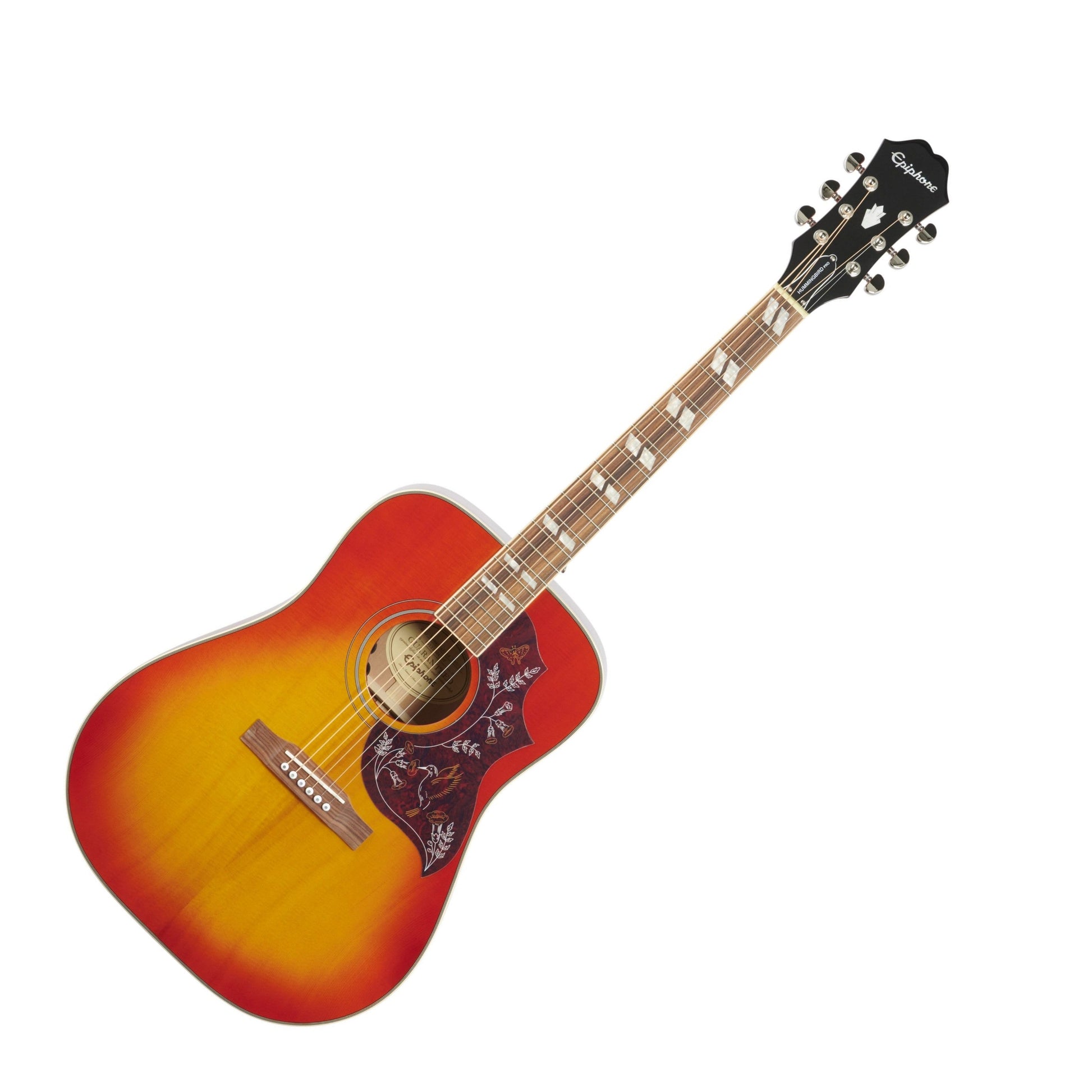 Đàn Guitar Acoustic Epiphone Hummingbird Studio (Hummingbird Pro), Faded Cherry Burst