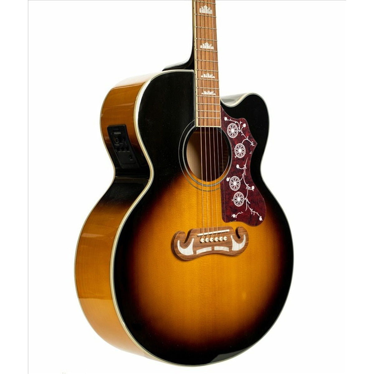 Đàn Guitar Acoustic Epiphone J-200 EC Studio, Vintage Sunburst