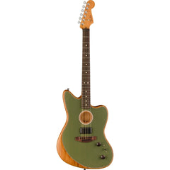 Đàn Guitar Acoustic Fender Acoustasonic Player Jazzmaster,  Antique Olive