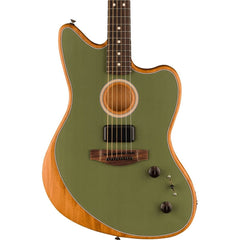 Đàn Guitar Acoustic Fender Acoustasonic Player Jazzmaster,  Antique Olive