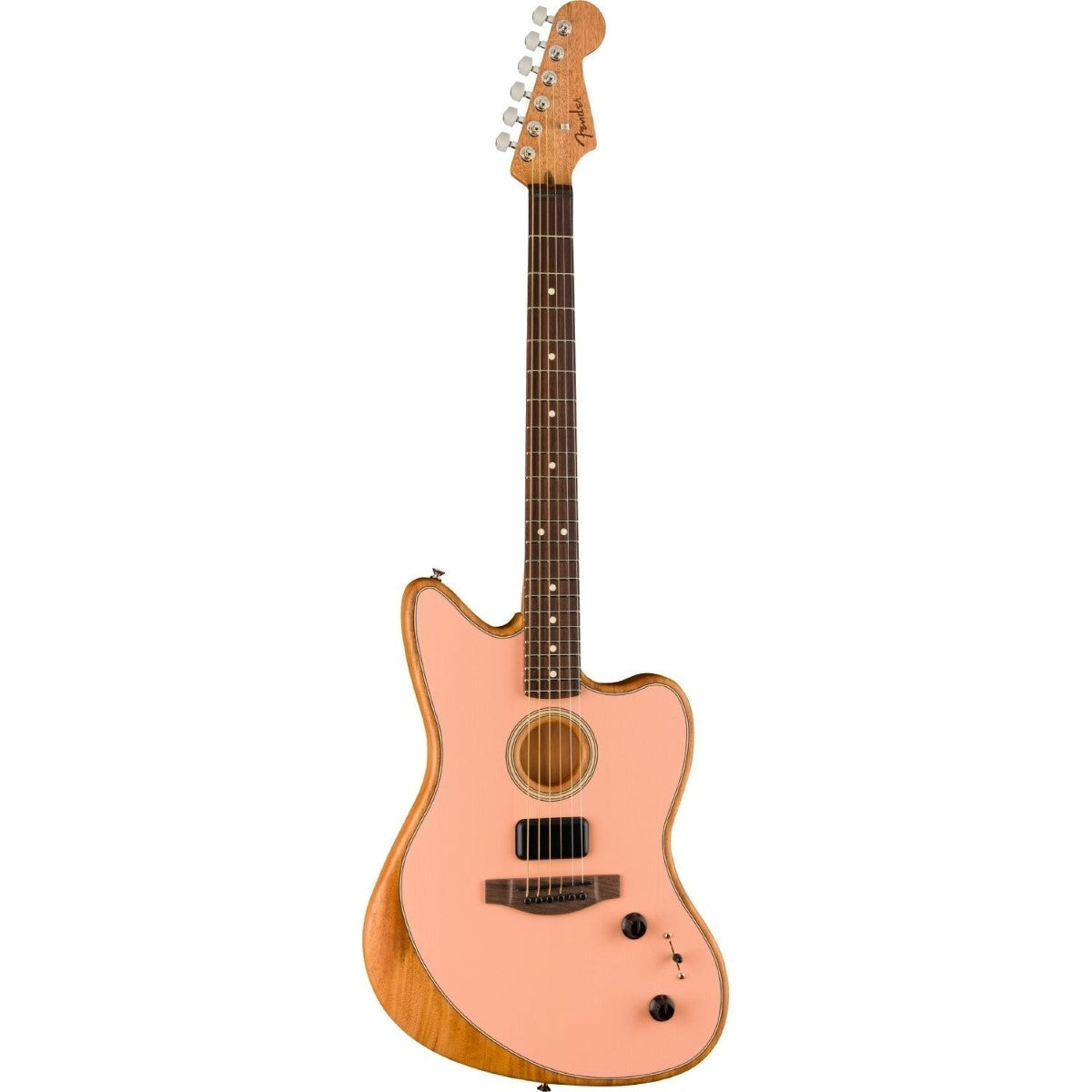 Đàn Guitar Acoustic Fender Acoustasonic Player Jazzmaster, Shell Pink