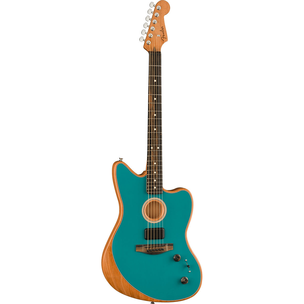 Đàn Guitar Acoustic Fender American Acoustasonic Jazzmaster, Ocean Turquoise