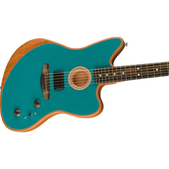 Đàn Guitar Acoustic Fender American Acoustasonic Jazzmaster, Ocean Turquoise