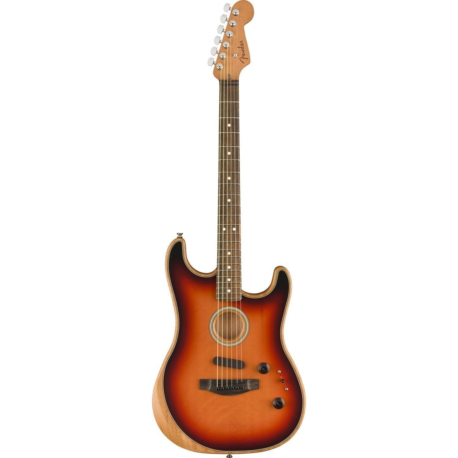 Đàn Guitar Acoustic Fender American Acoustasonic Stratocaster, 3 Color Sunburst 