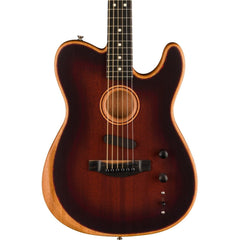 Đàn Guitar Acoustic Fender American Acoustasonic Telecaster All-Mahogany, Bourbon Burst