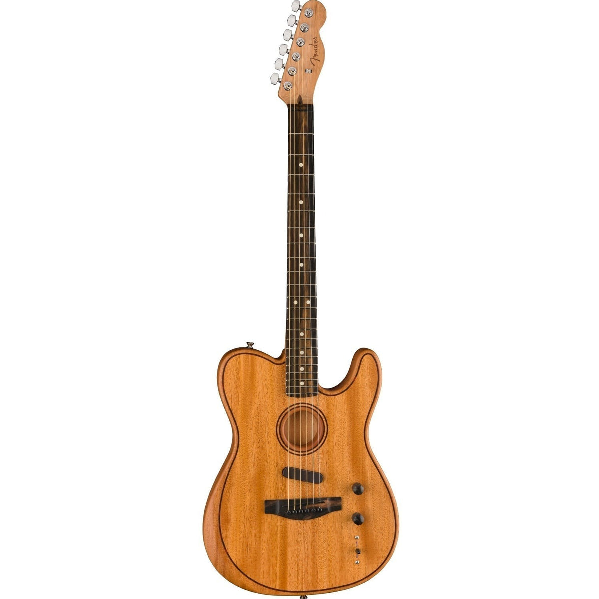 Đàn Guitar Acoustic Fender American Acoustasonic Telecaster All-Mahogany, Natural