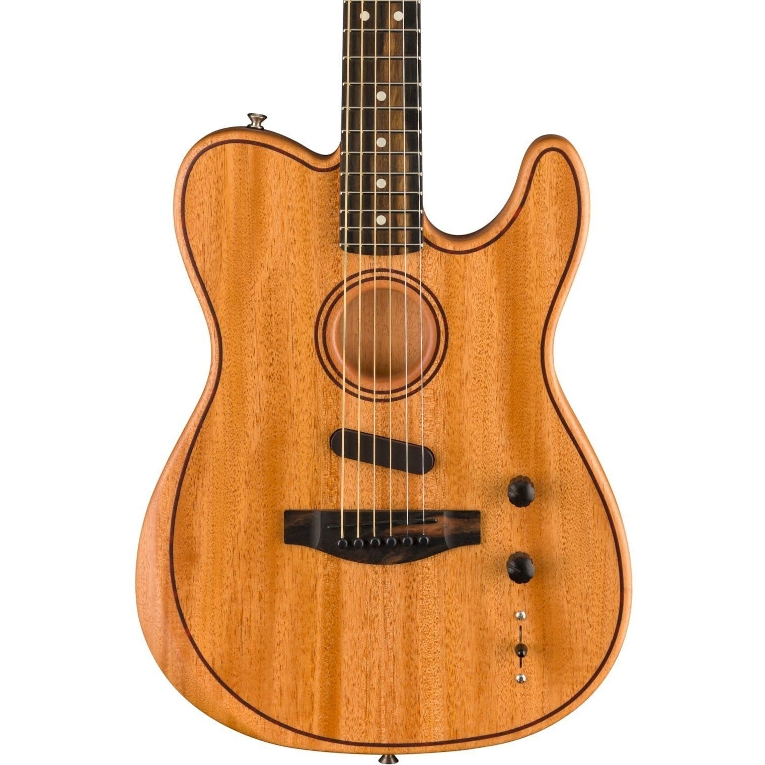 Đàn Guitar Acoustic Fender American Acoustasonic Telecaster All-Mahogany, Natural