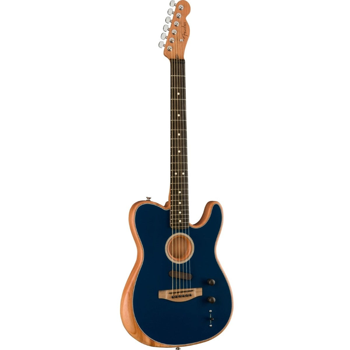 Đàn Guitar Acoustic Fender American Acoustasonic Telecaster, Steel Blue