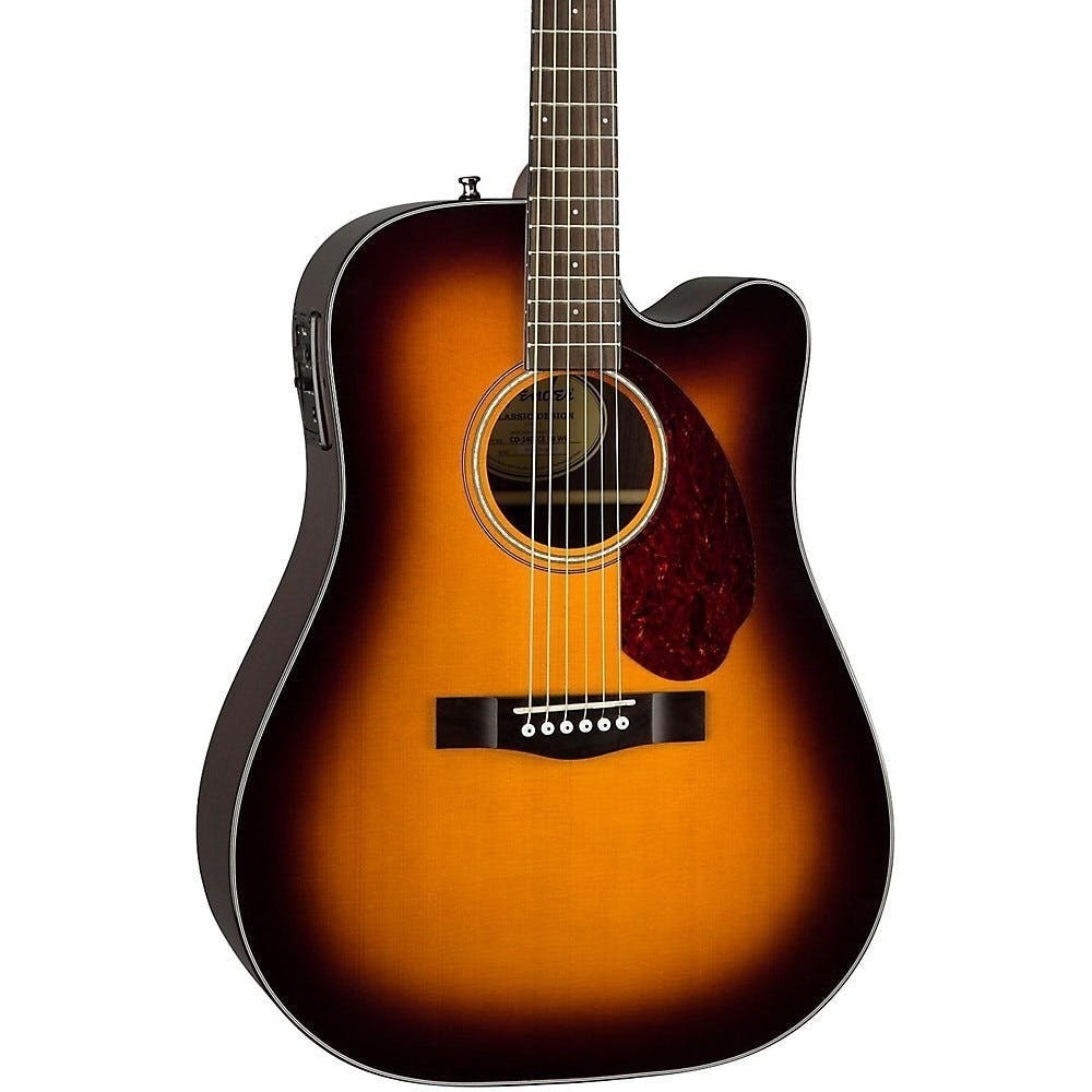 Đàn Guitar Acoustic Fender CD-140SCE, Sunburst