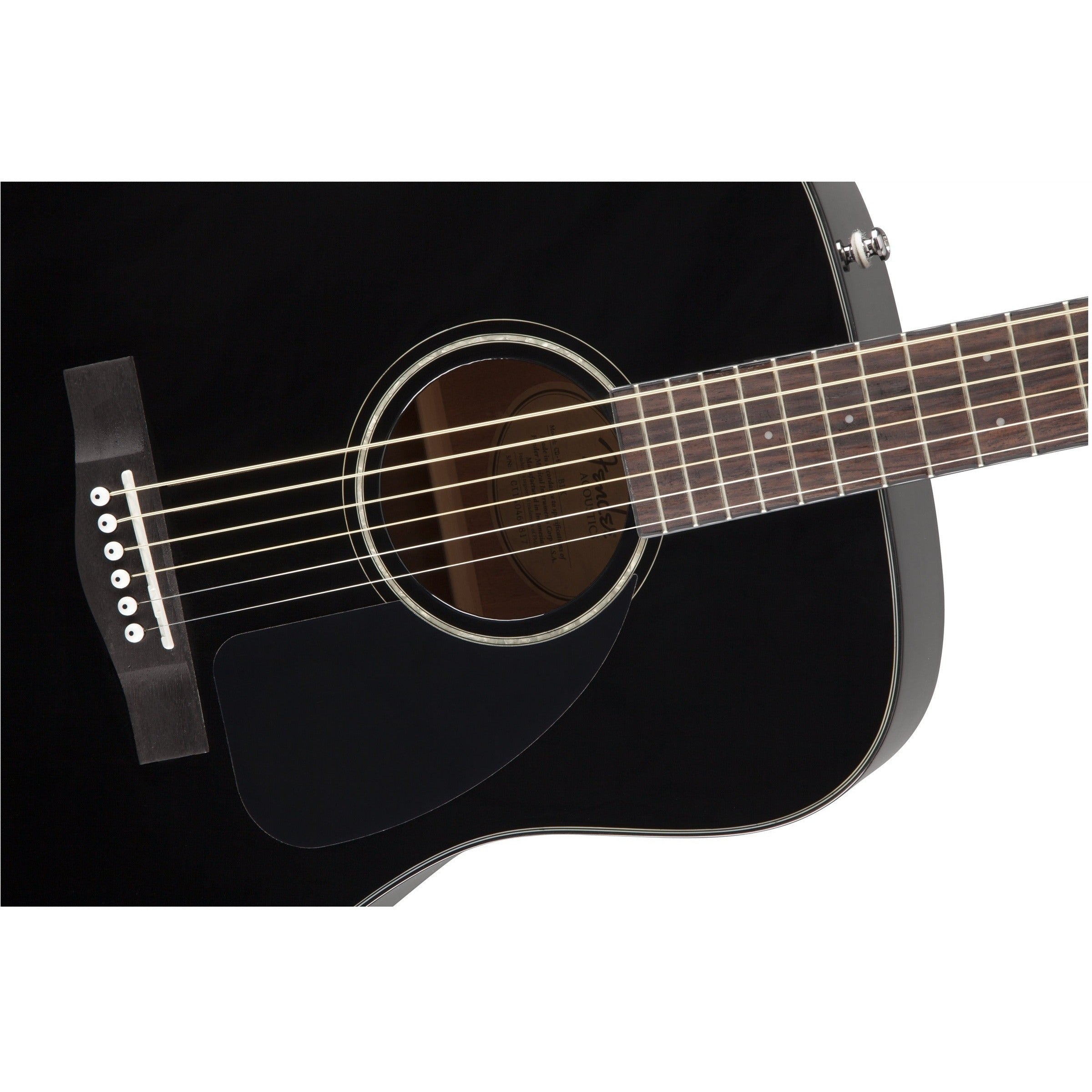 Đàn Guitar Acoustic Fender CD-60 Dreadnought V3 wCase, Black