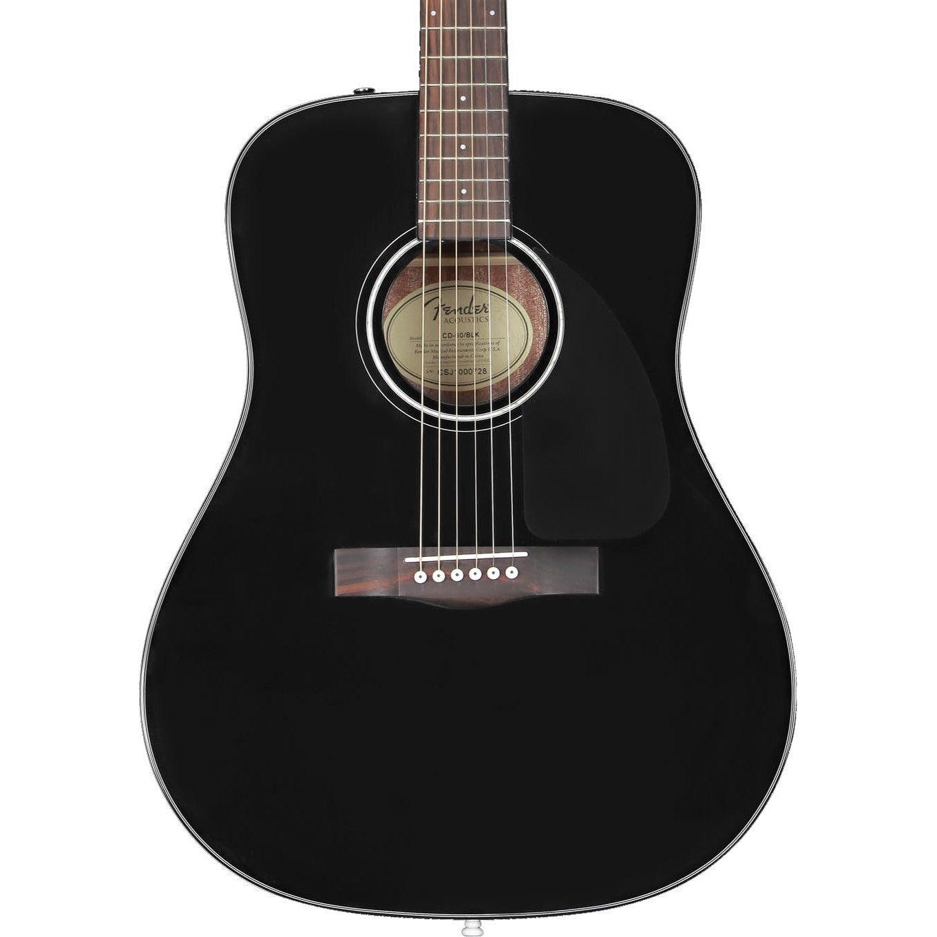 Đàn Guitar Acoustic Fender CD-60 Dreadnought V3 wCase, Black