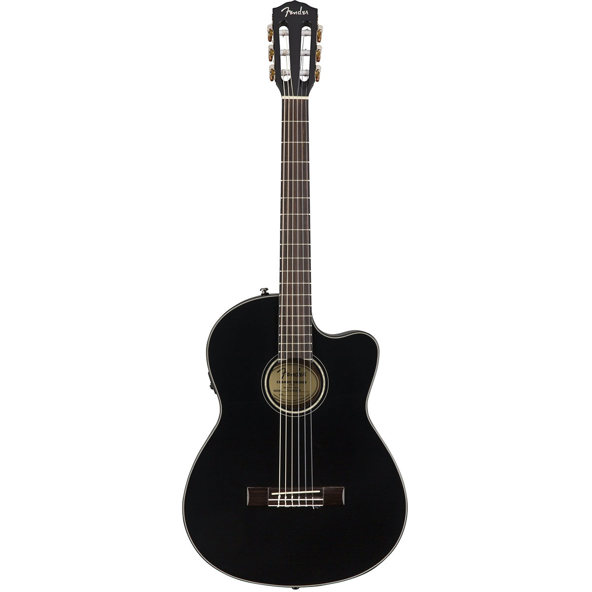 Đàn Guitar Acoustic Fender CN-140SCE, Black 