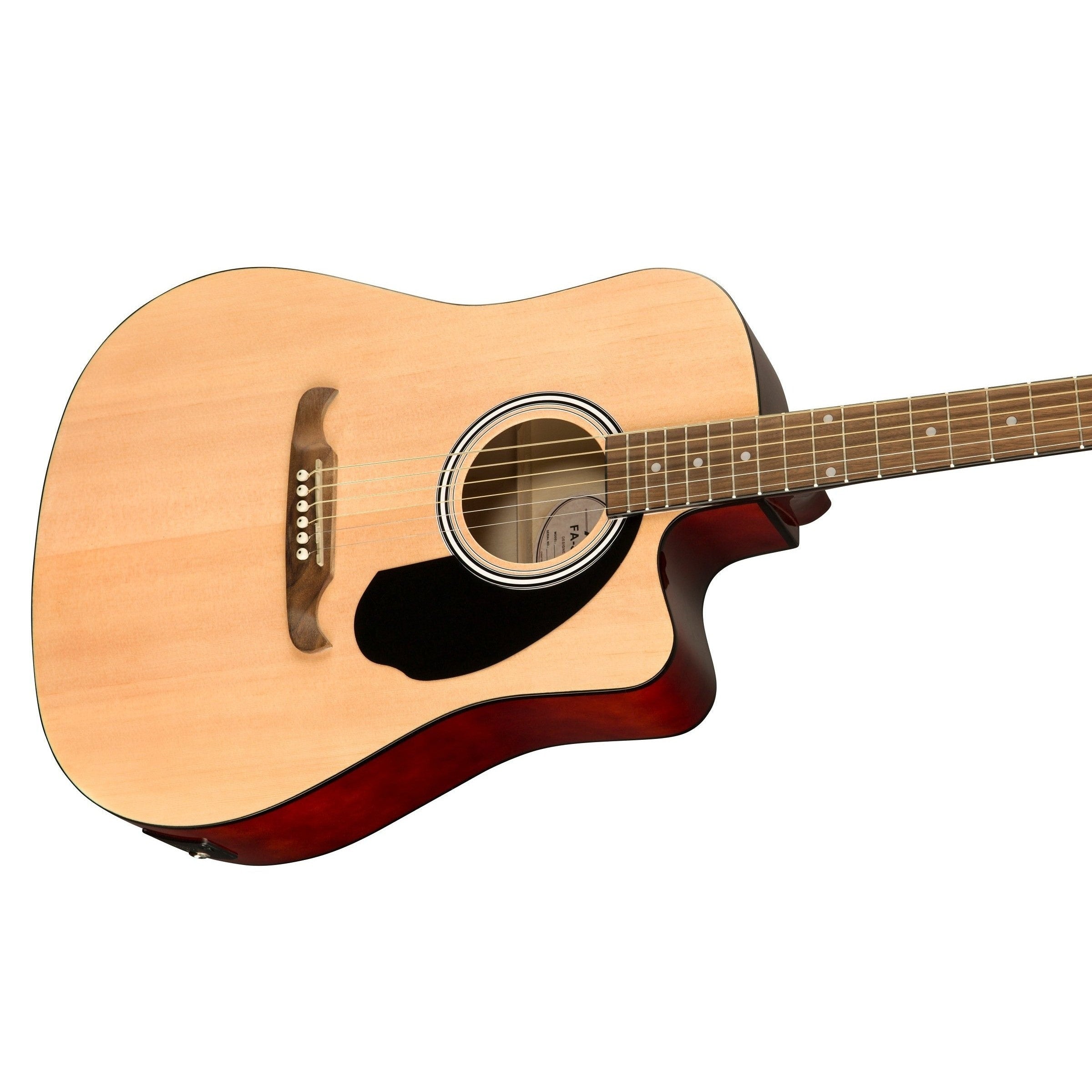 Đàn Guitar Acoustic Fender FA-125CE Dreadnought, Natural