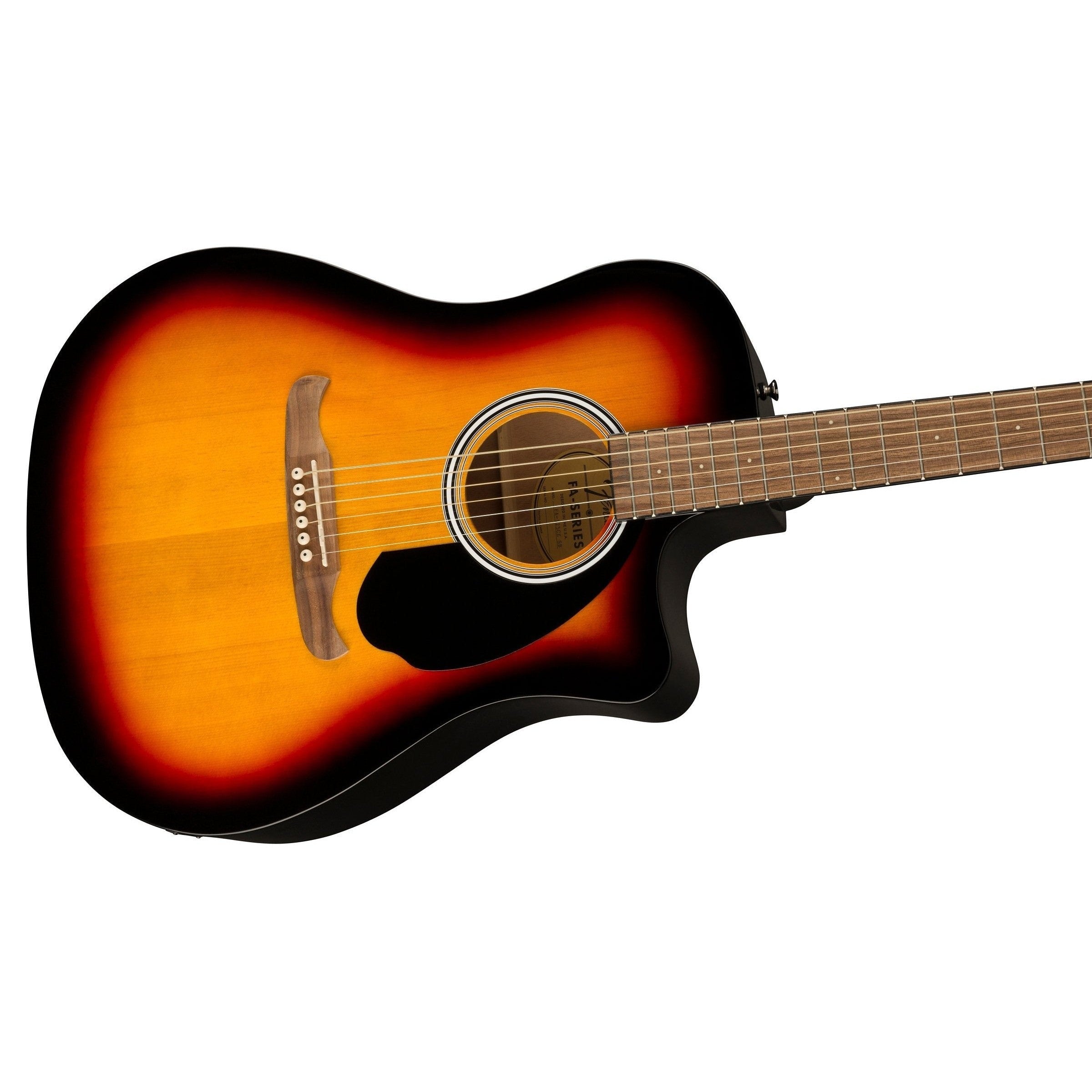 Đàn Guitar Acoustic Fender FA-125CE Dreadnought, Sunburst