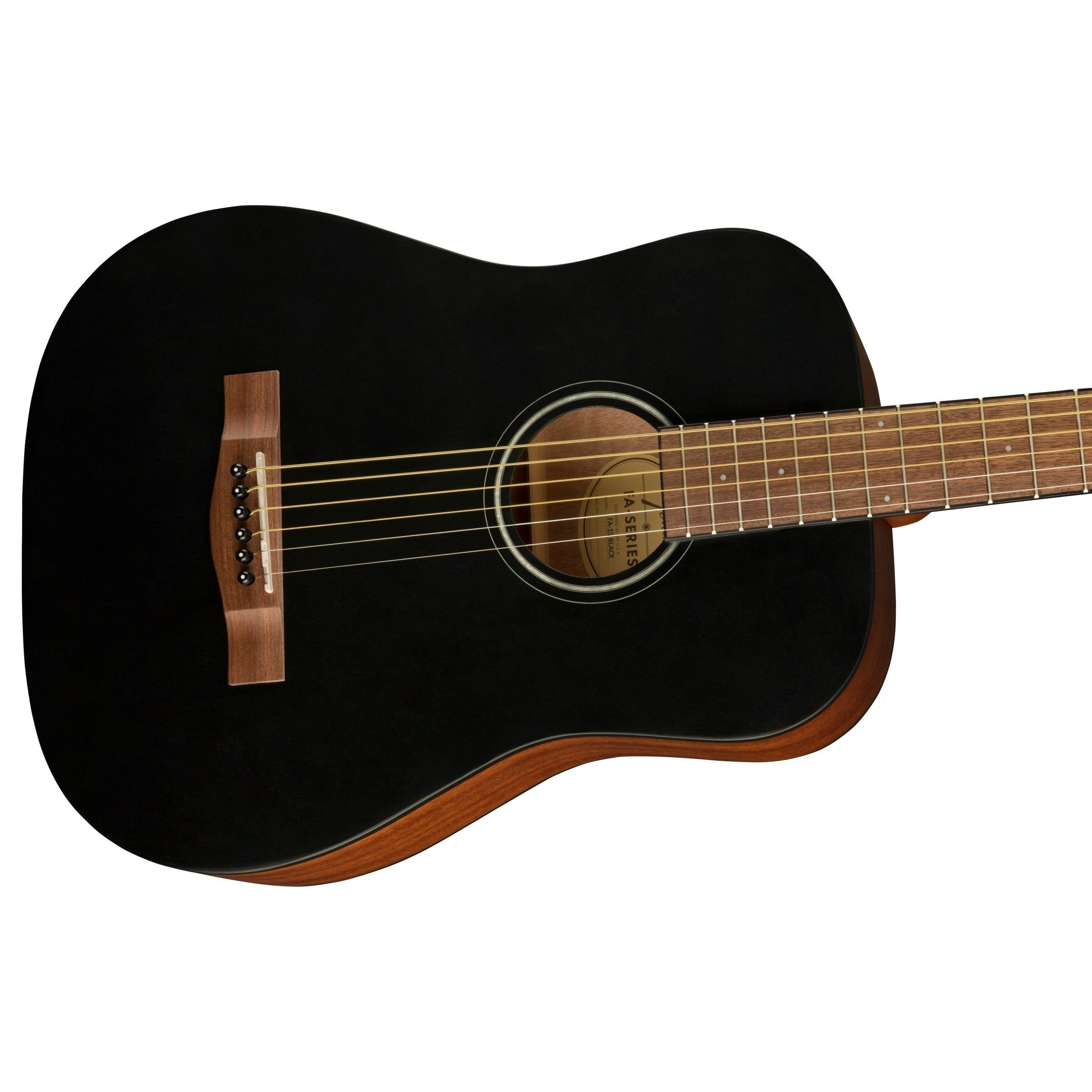 Đàn Guitar Acoustic Fender FA-15 34 Steel, Black