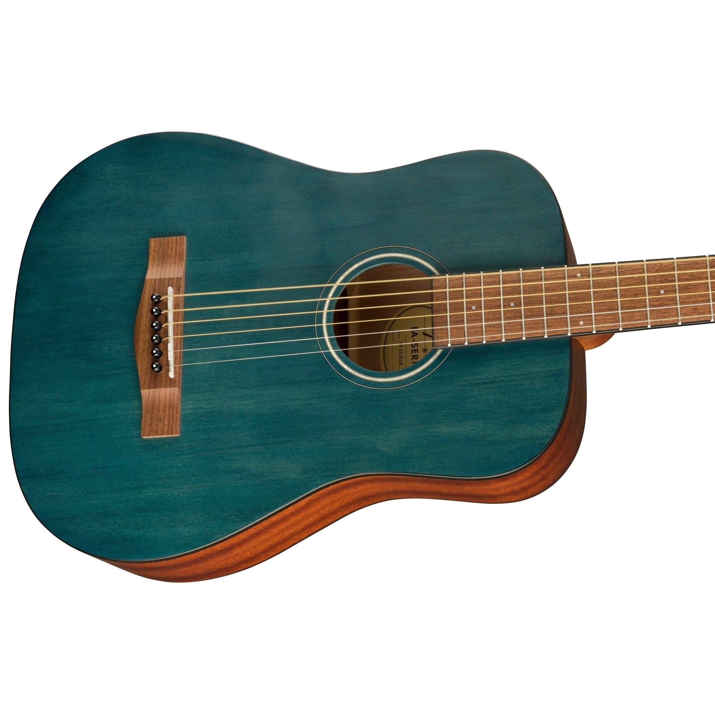 Đàn Guitar Acoustic Fender FA-15 34 Steel, Blue