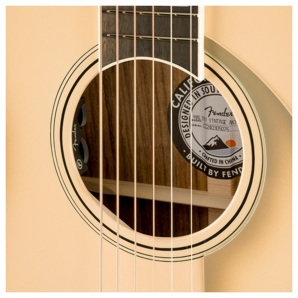 Đàn Guitar Acoustic Fender Limited Edition California Vintage Malibu, Antigua