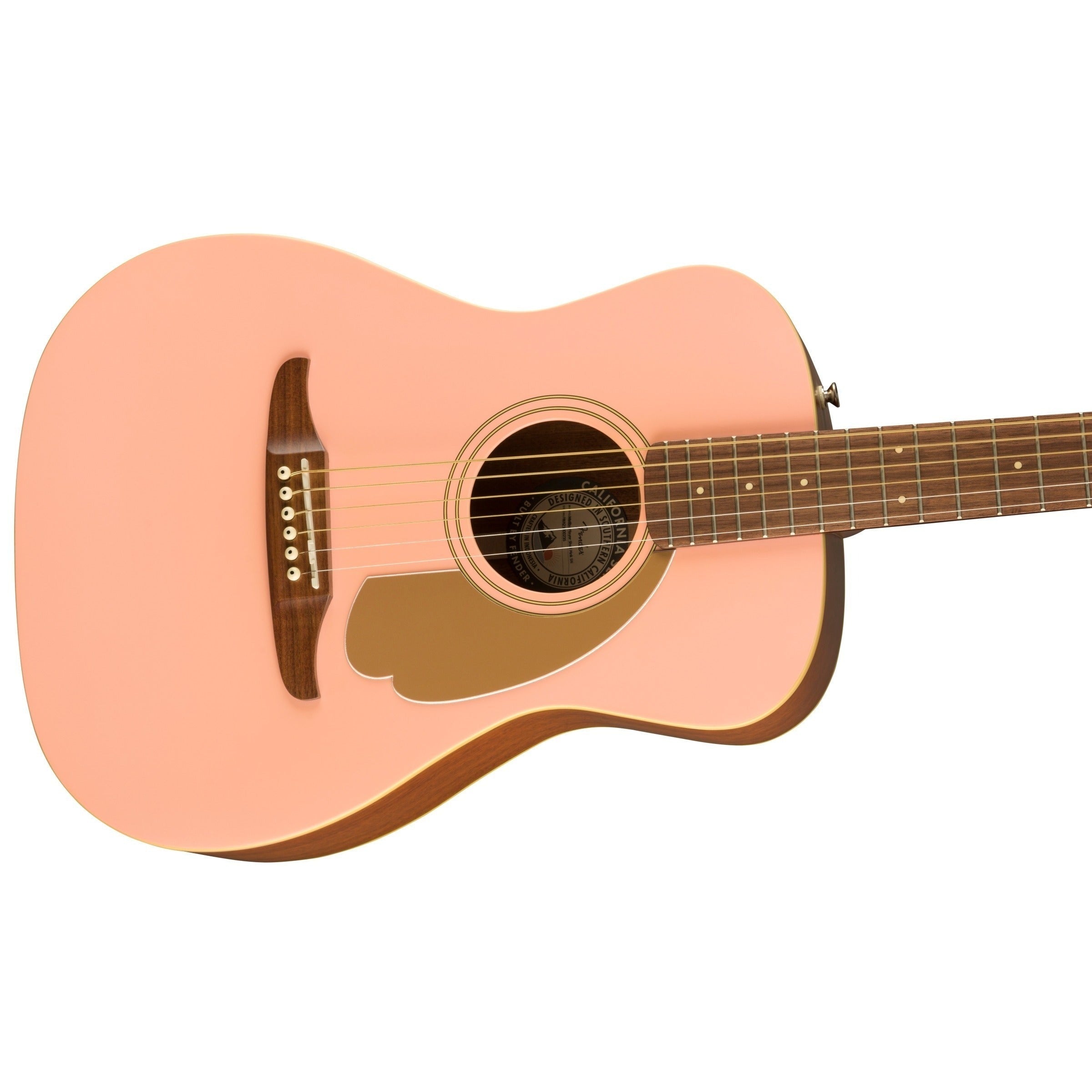 Đàn Guitar Acoustic Fender Limited Edition Malibu Player, Shell Pink