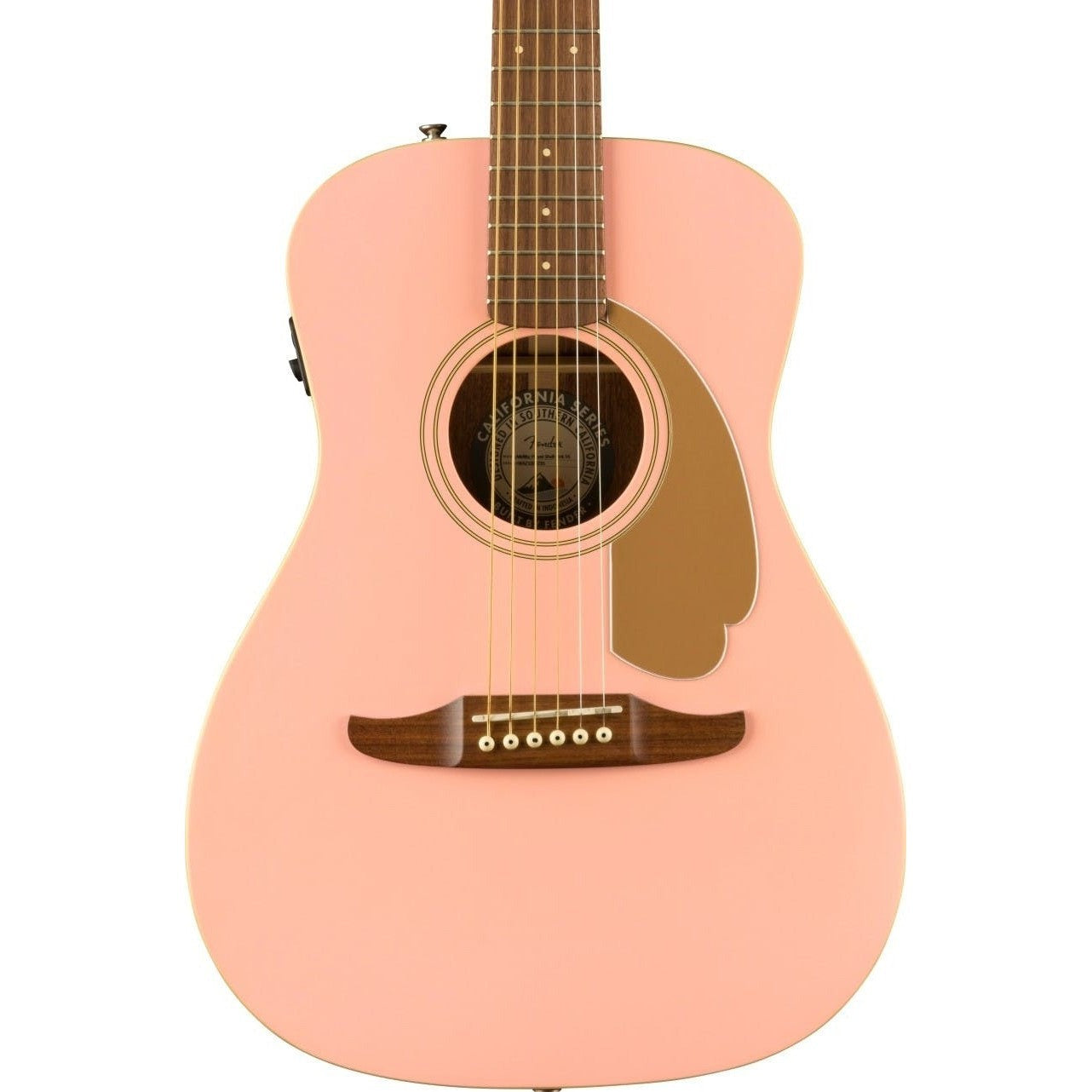 Đàn Guitar Acoustic Fender Limited Edition Malibu Player, Shell Pink