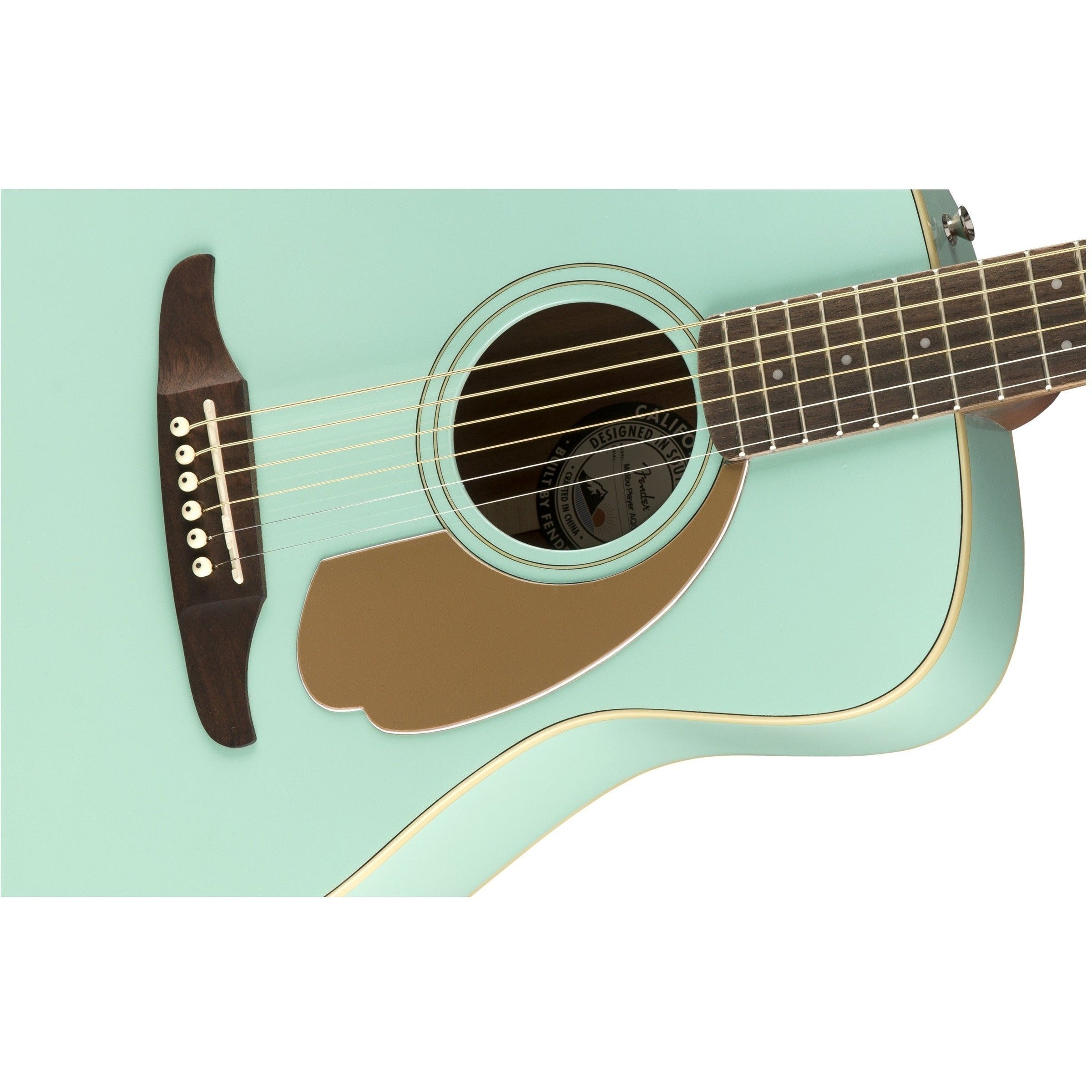 Đàn Guitar Acoustic Fender Malibu Player,  Aqua Splash 