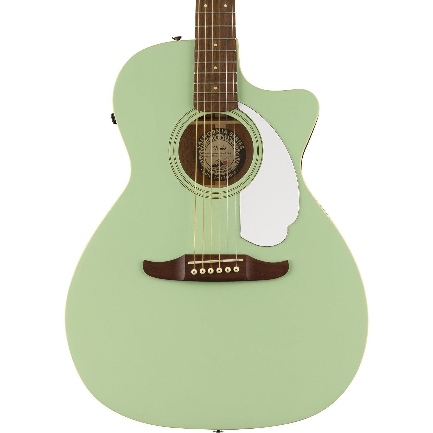 Đàn Guitar Acoustic Fender Newporter Player, Surf Green