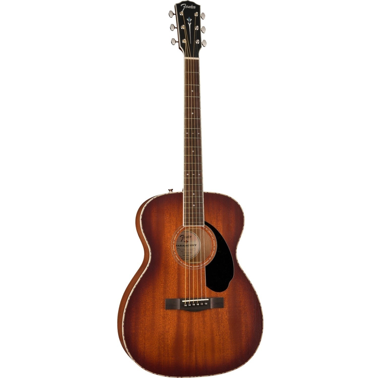 Đàn Guitar Acoustic Fender PO-220E Orchestra, Aged Cognac Burst