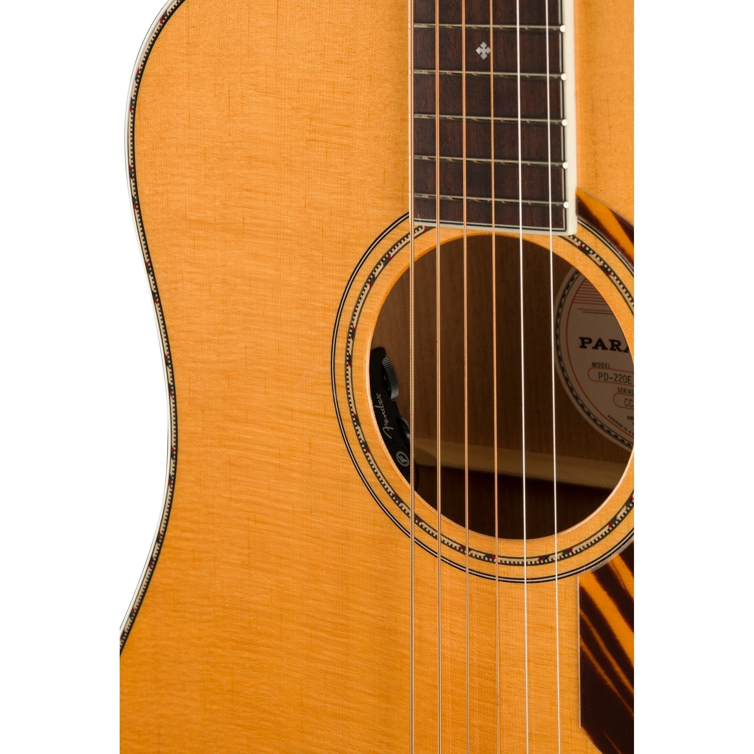 Đàn Guitar Acoustic Fender PO-220E Orchestra, Natural