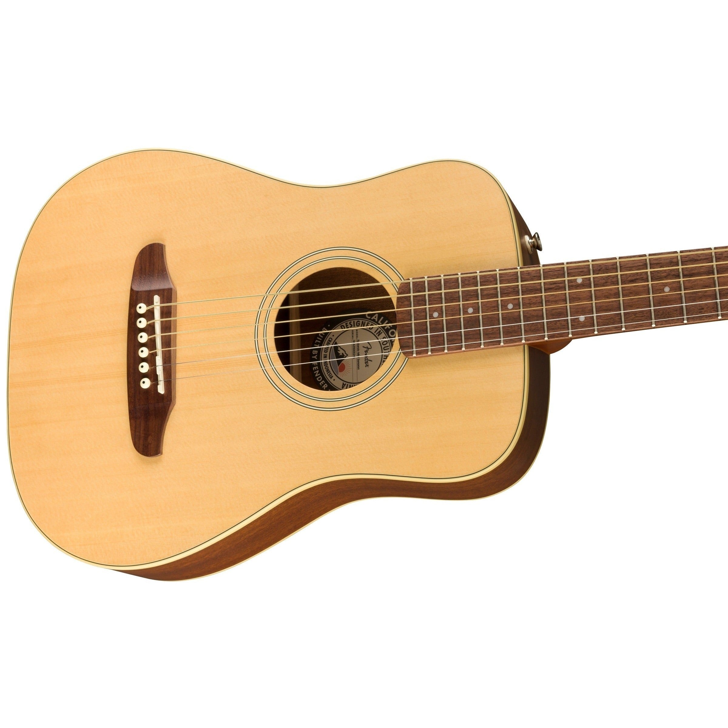 Đàn Guitar Acoustic Fender Redondo Mini wBag, Natural